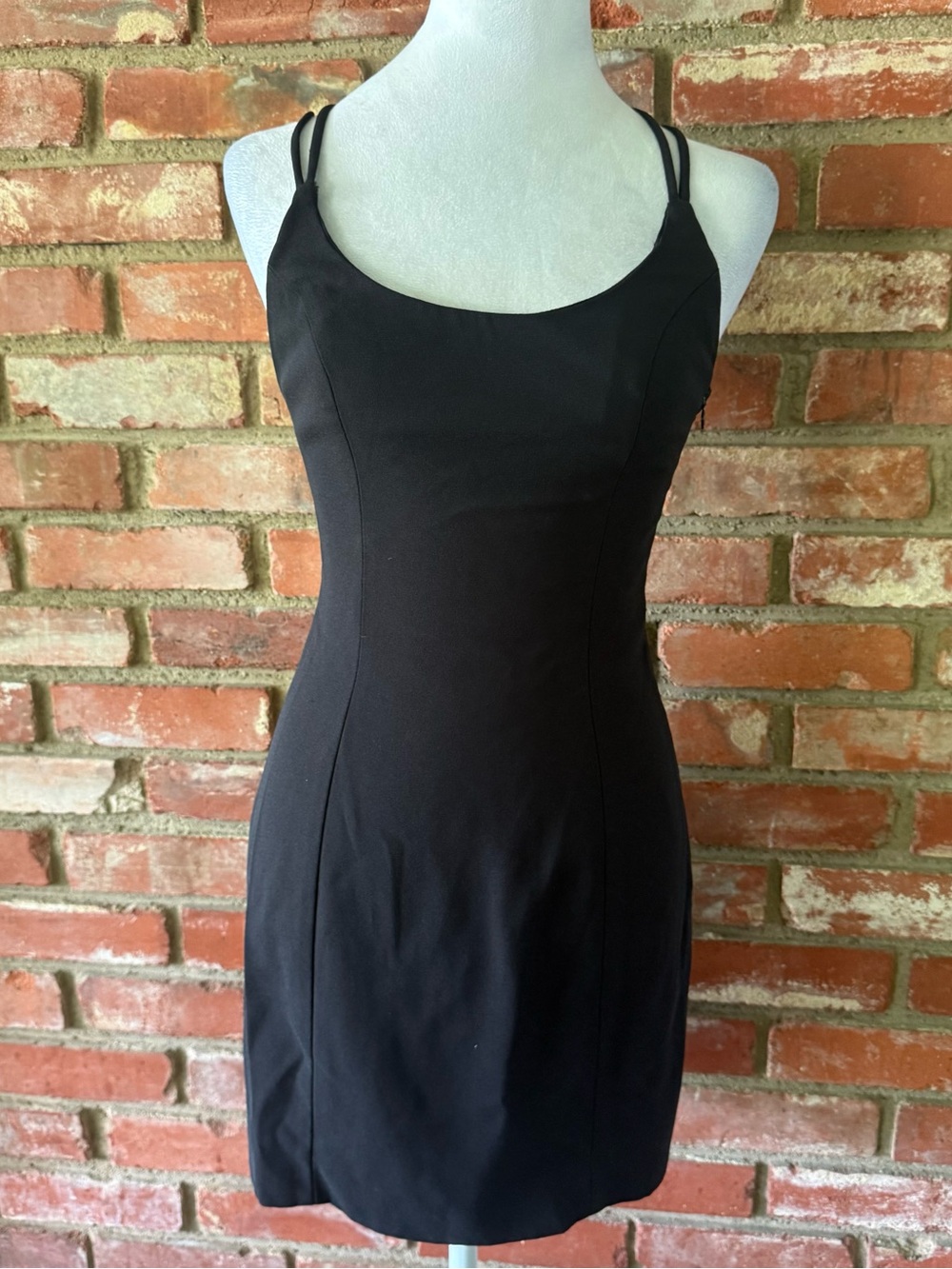 Vintage Classic Goth Mini Dress